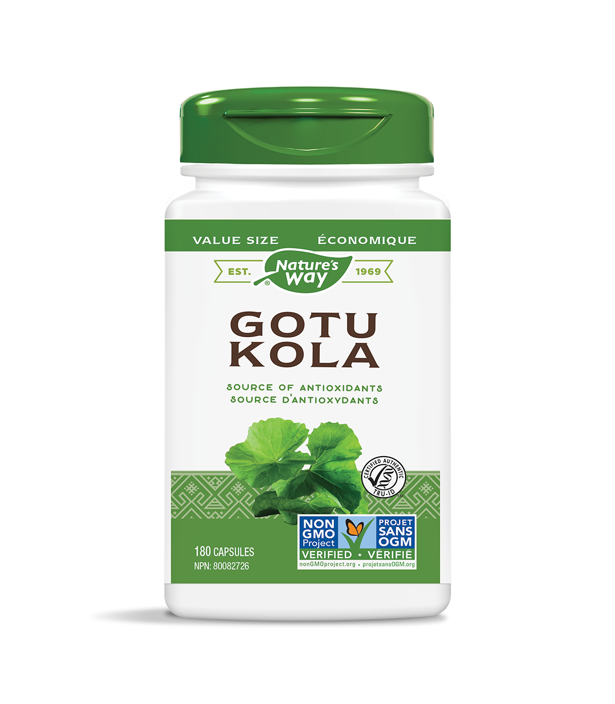 Gotu Kola 180 Vegi Capsules | Safest & Easiest Shopping Vitamins Online | VITASHOP