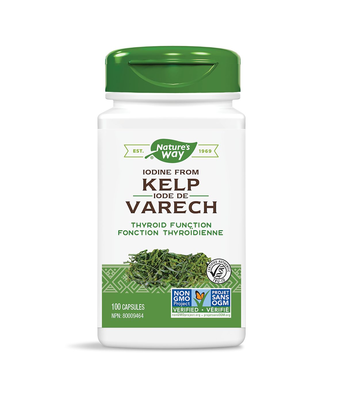 Nature's Way Kelp 100 Vegi Capsules | 每天不同折扣, 全网最低价格 | 种类齐全的保健品店铺 VITASHOP, 只有你想不到, 没有你买不到 !
