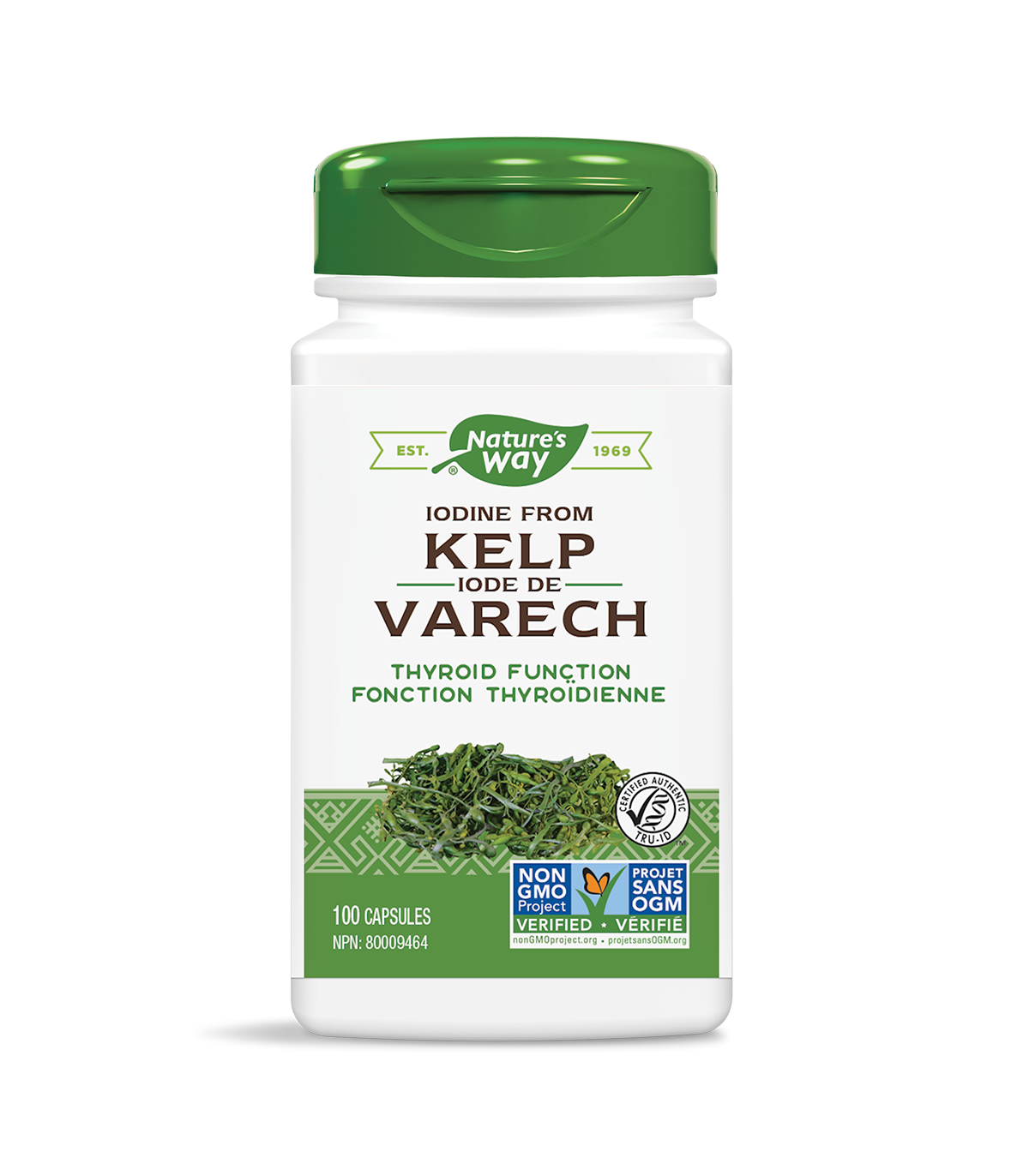 Nature's Way Kelp 100 Vegi Capsules | 每天不同折扣, 全网最低价格 | 种类齐全的保健品店铺 VITASHOP, 只有你想不到, 没有你买不到 !