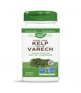 Nature's Way Kelp 180 Vegi Capsules | 每天不同折扣, 全网最低价格 | 种类齐全的保健品店铺 VITASHOP, 只有你想不到, 没有你买不到 !