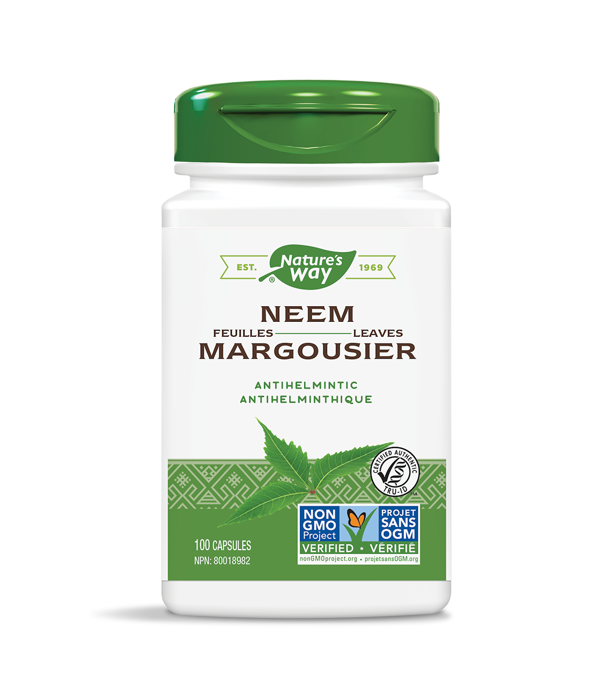 Neem 100 Vegi Capsules | Safest & Easiest Shopping Vitamins Online | VITASHOP
