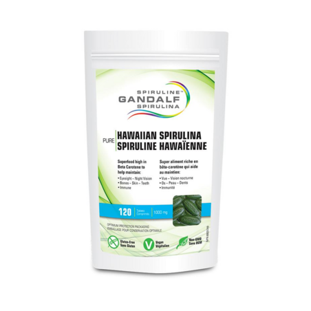 Gandalf Spirulina 간달프 스피루리나 간달프 하와이안 스피루리나 1000mg 120정 | 매일 업데이트되는 특가 상품 | VITASHOP