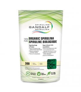 Gandalf Spirulina 간달프 스피루리나 간달프 유기농 스피루리나 분말 300g | 매일 업데이트되는 특가 상품 | VITASHOP