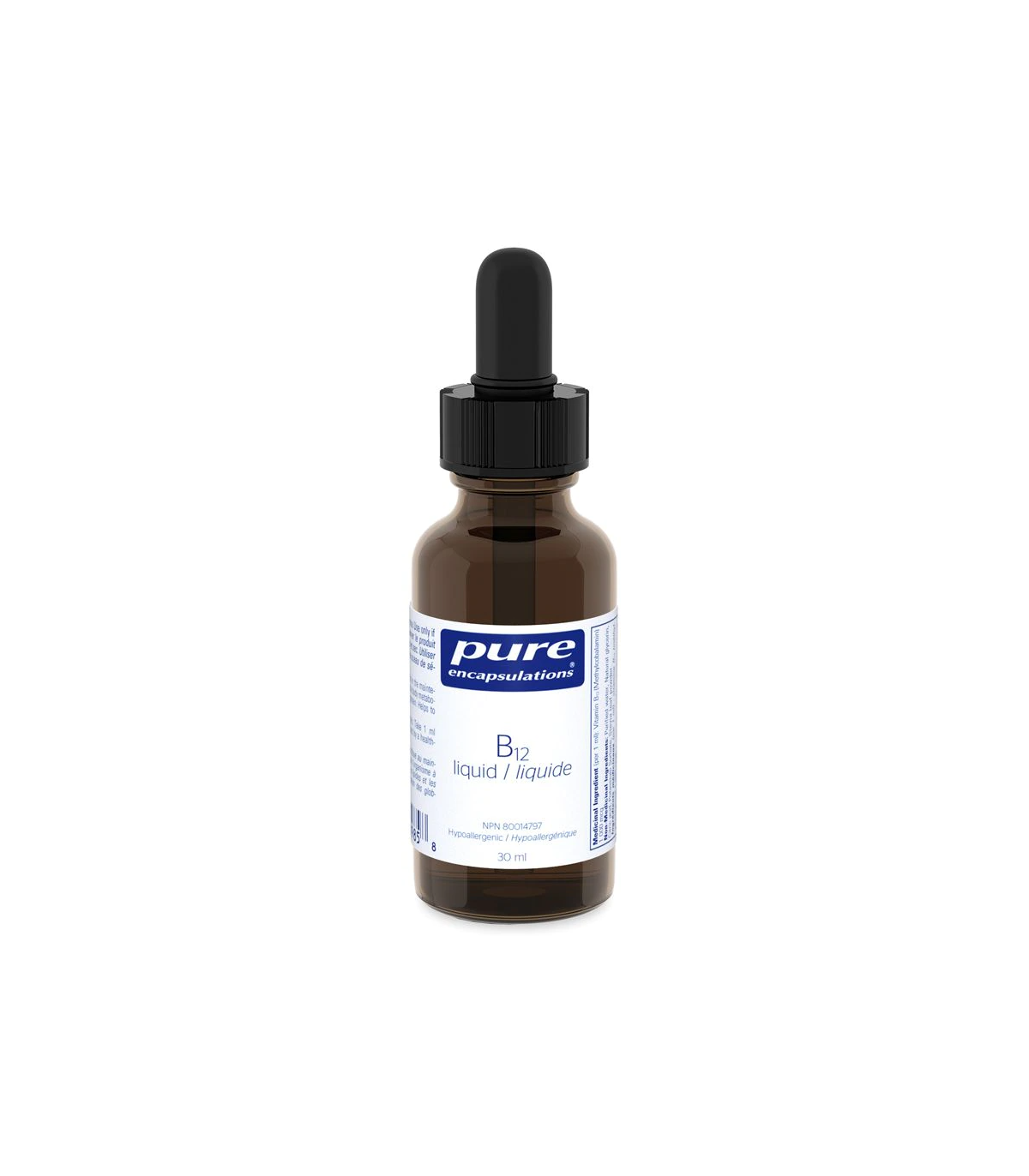Pure Encapsulations B12 liquid 30 ml | 每天不同折扣, 全网最低价格 | 种类齐全的保健品店铺 VITASHOP, 只有你想不到, 没有你买不到 !