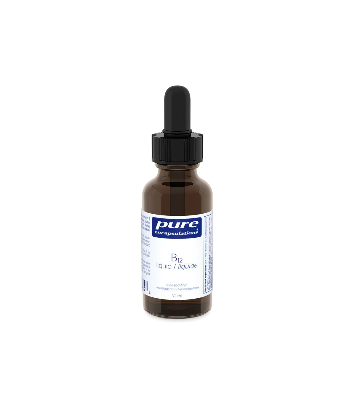 Pure Encapsulations B12 liquid 30 ml | 每天不同折扣, 全网最低价格 | 种类齐全的保健品店铺 VITASHOP, 只有你想不到, 没有你买不到 !