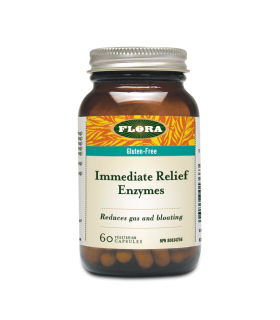Flora 即时缓解酶 60粒素食胶囊 | 无与伦比的价格，每日优惠 | VITASHOP