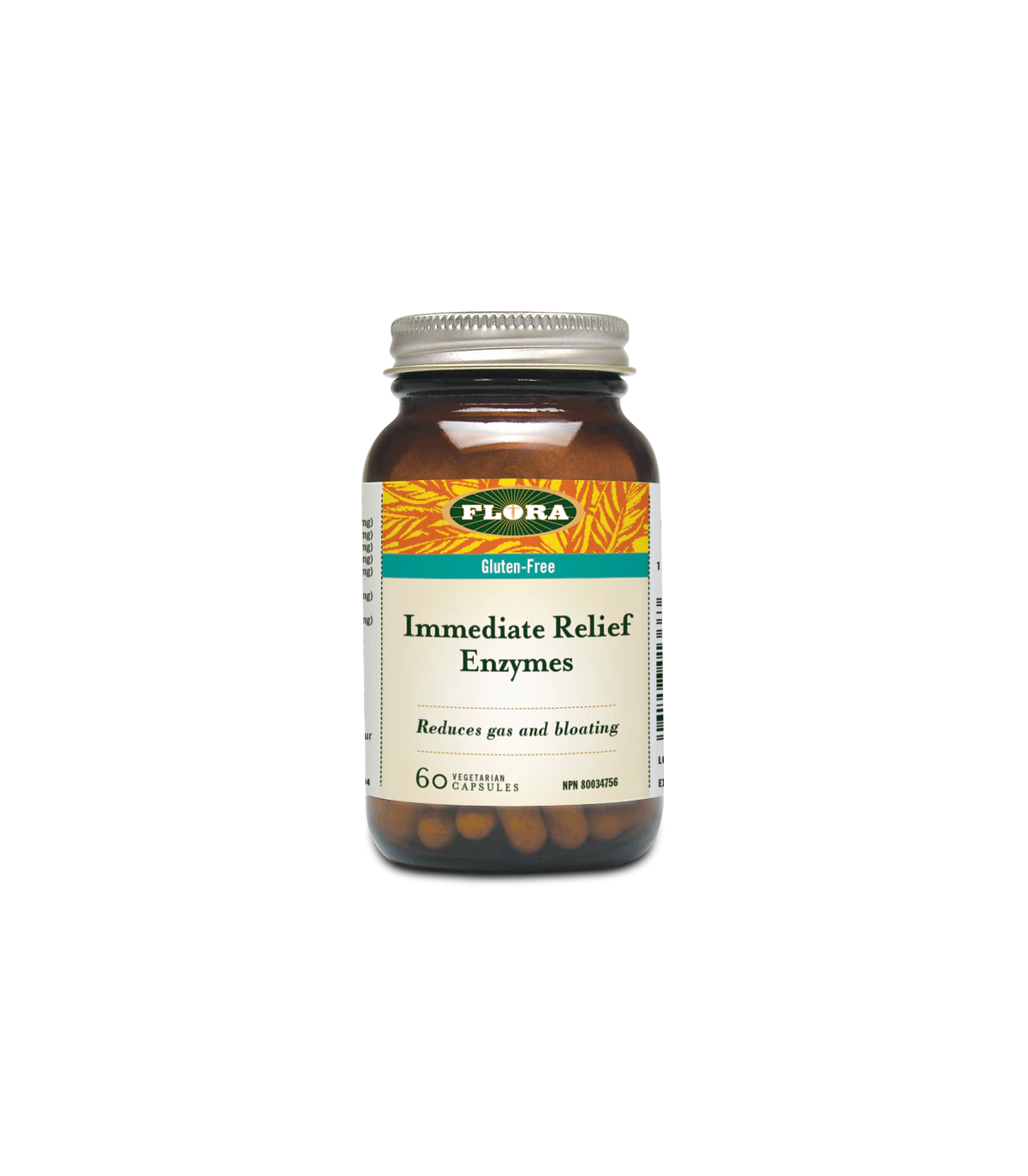Flora Immediate Relief Enzymes 60 Vegetarian Capsules | Unbeatable Prices, Daily Deals | VITASHOP