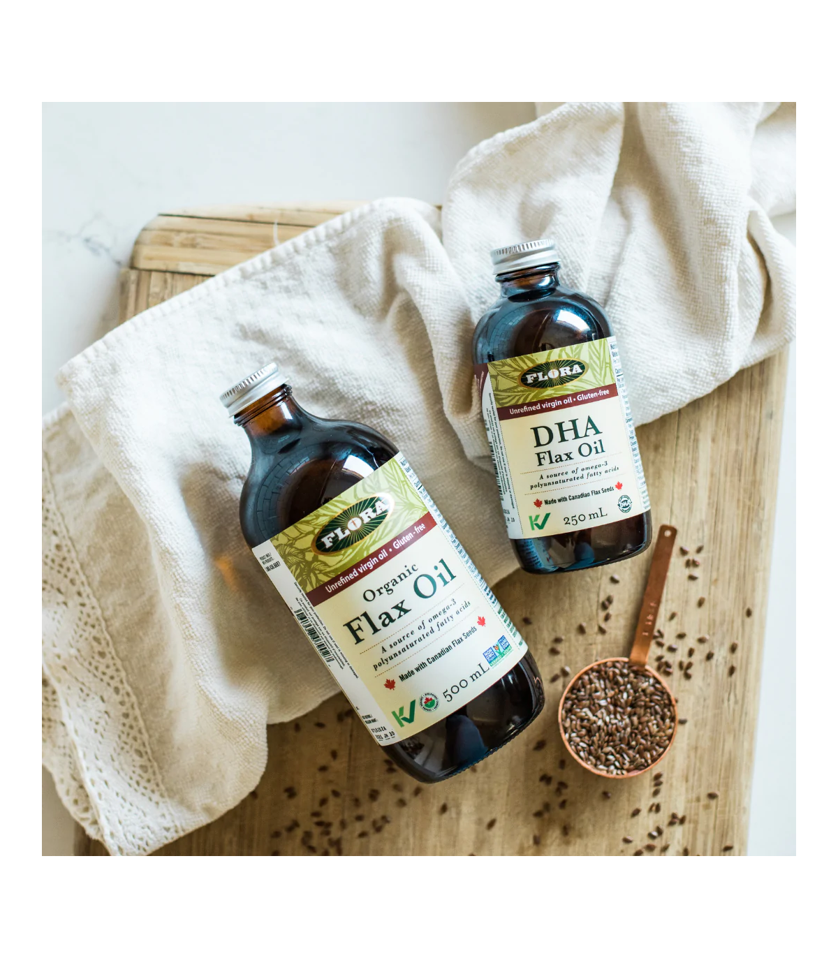 Flora Flax Oil NON-GMO 500 mL | Unbeatable Prices, Daily Deals | VITASHOP