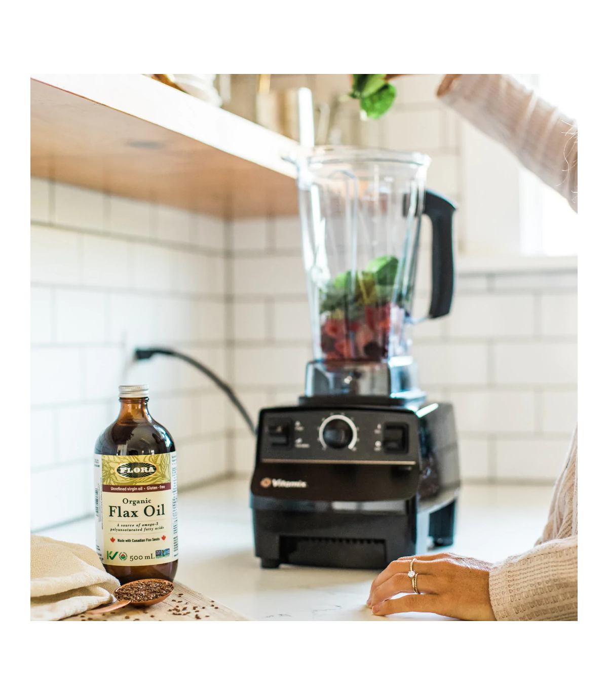 Flora Flax Oil NON-GMO 500 mL | Unbeatable Prices, Daily Deals | VITASHOP