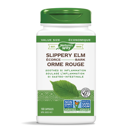 Nature's Way Slippery Elm Bark 180 Vegi Capsules | 每天不同折扣, 全网最低价格 | 种类齐全的保健品店铺 VITASHOP, 只有你想不到, 没有你买不到 !