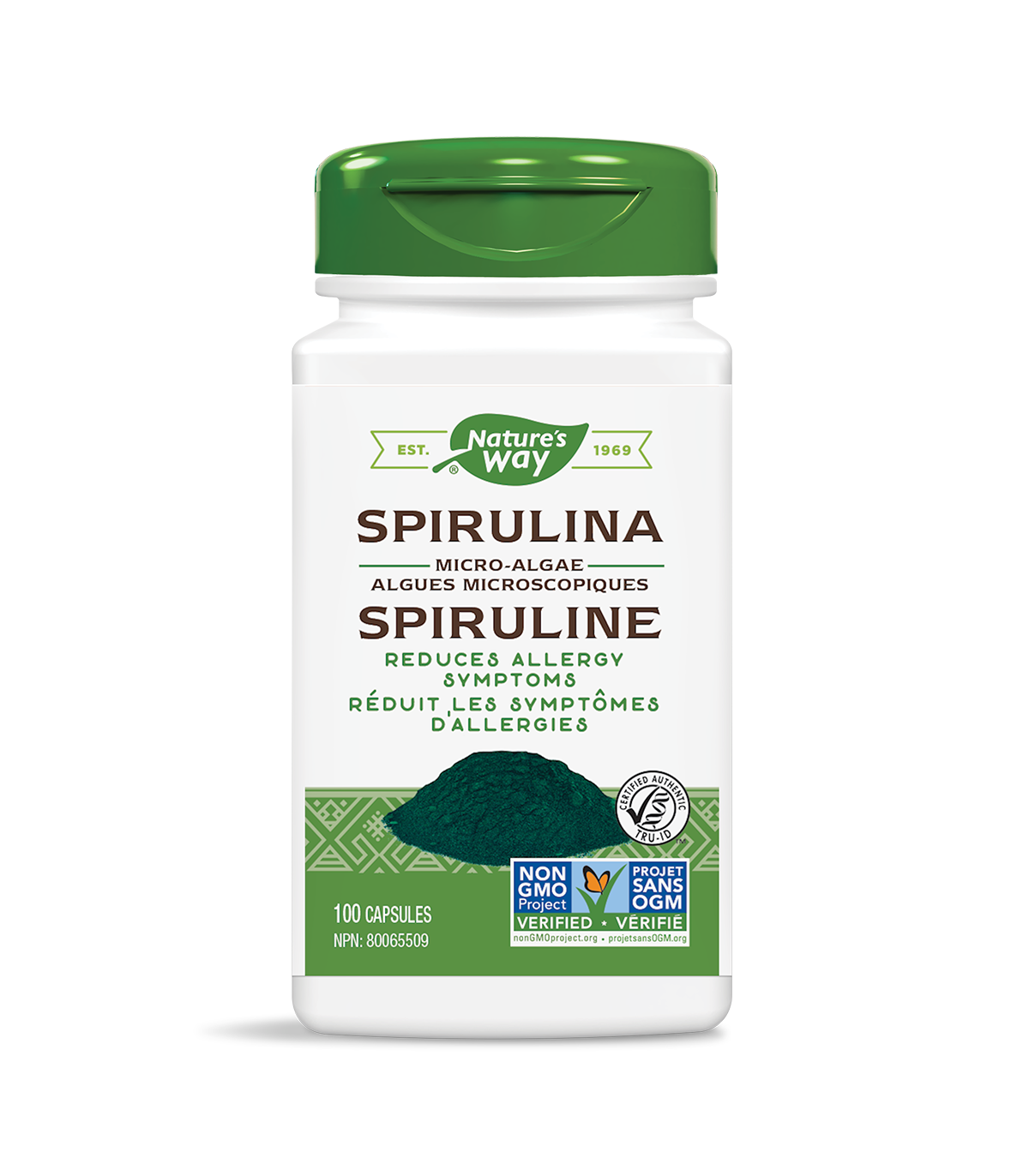 Nature's Way Spirulina 100 Vegi Capsules | Unbeatable Prices, Daily Deals | VITASHOP