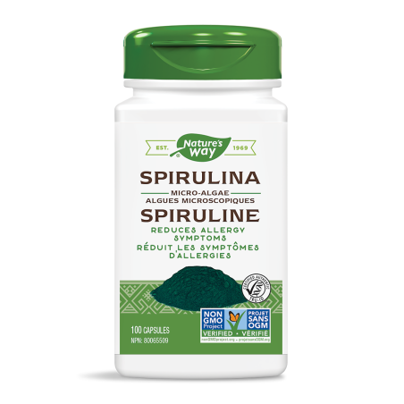 Nature's Way Spirulina 100 Vegi Capsules | Unbeatable Prices, Daily Deals | VITASHOP