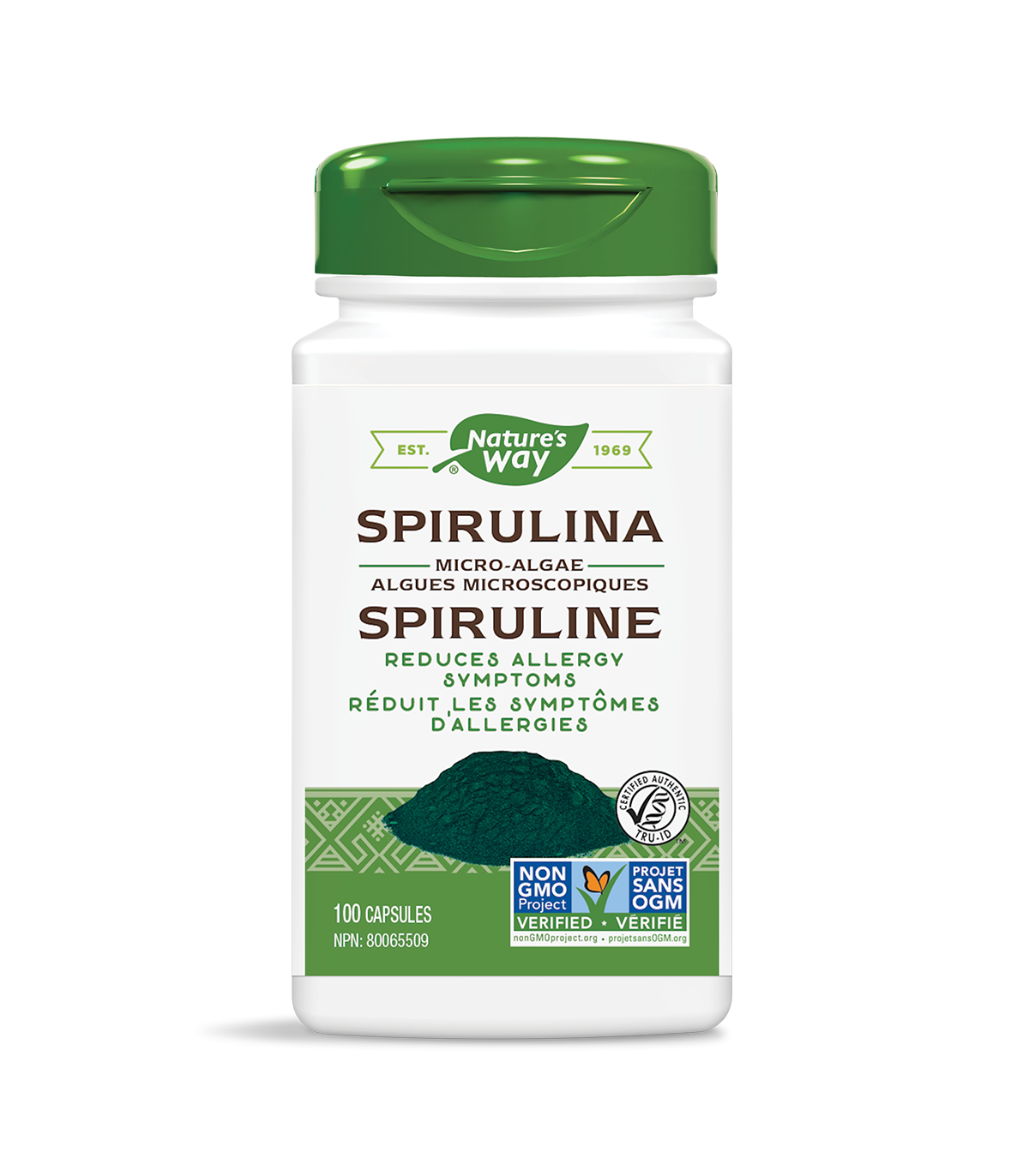Nature's Way Spirulina 100 Vegi Capsules | Unbeatable Prices, Daily Deals | VITASHOP