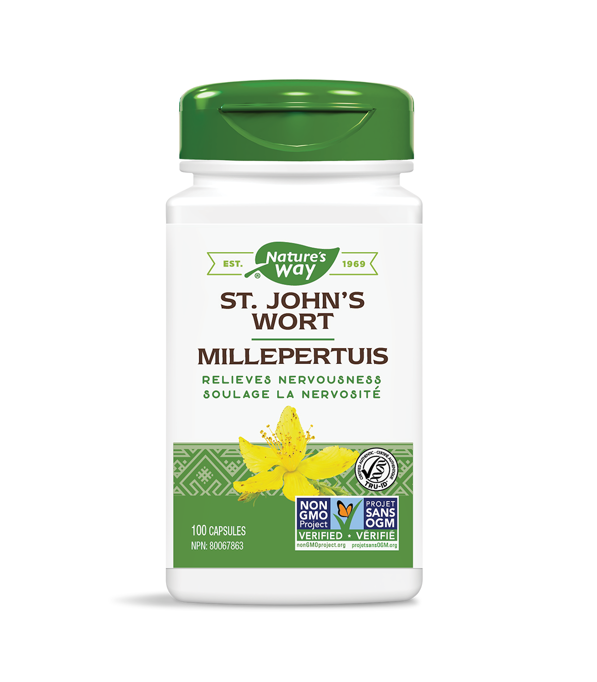 St. John’s Wort 100 Vegi Capsules | Safest & Easiest Shopping Vitamins Online | VITASHOP