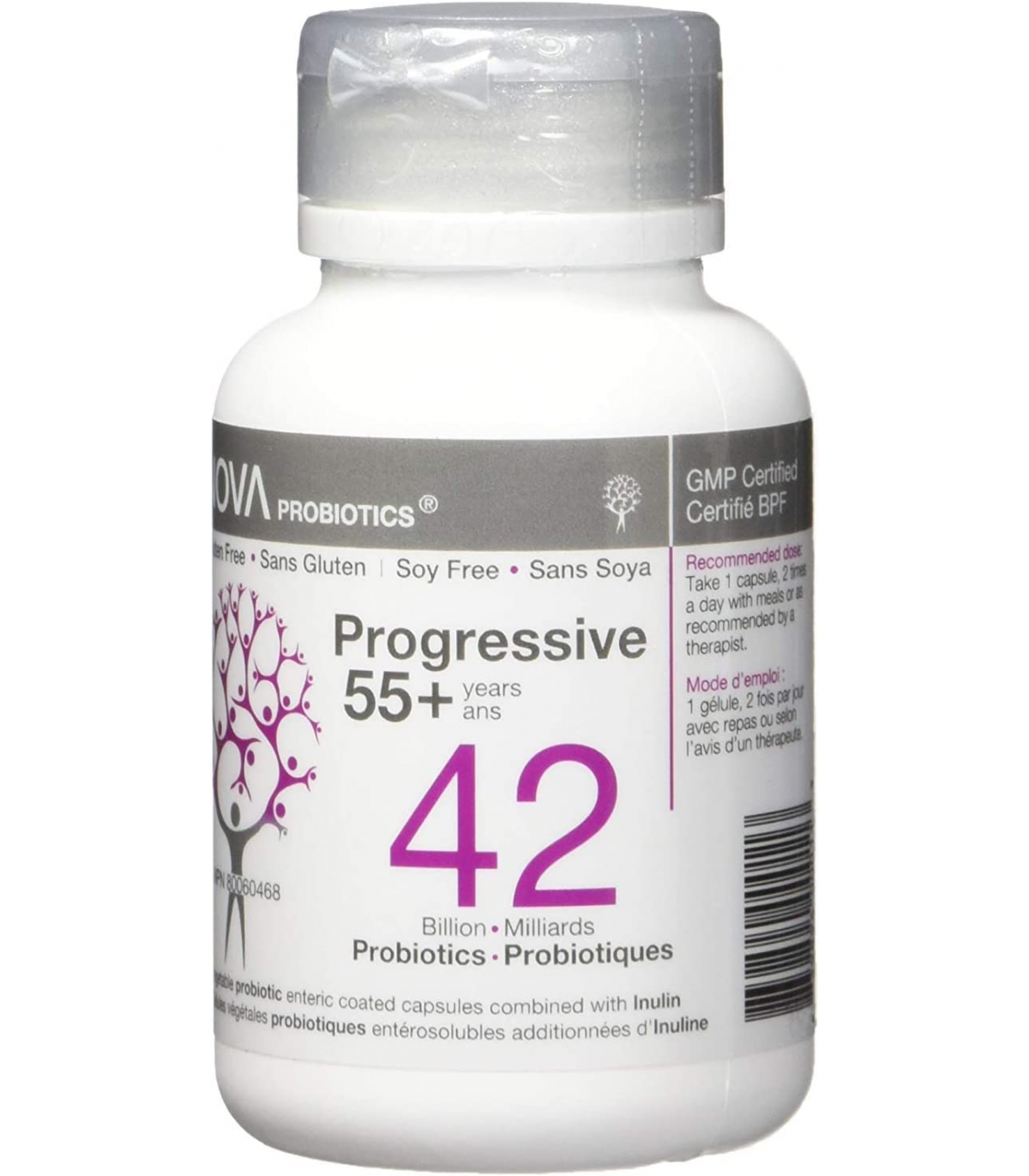 NOVA PROBIOTICS 노바 프로바이오틱스 프로그레시브 55+ 420억 식물성 캡슐 60정 | 매일 업데이트되는 특가 상품 | VITASHOP