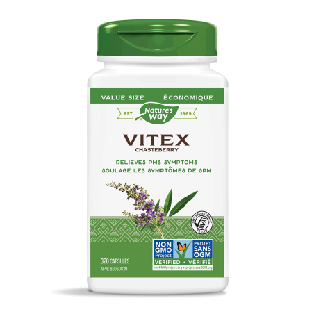 Nature's Way 네이처스 웨이 Vitex 채스트베리 320 베지 캡슐 | 매일 업데이트되는 특가 상품 | VITASHOP