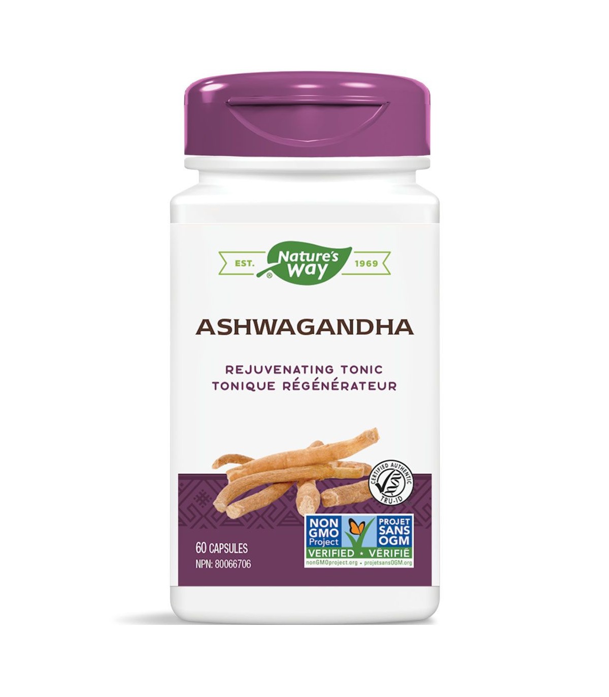 Ashwagandha 60 Vegi Capsules | Safest & Easiest Shopping Vitamins Online | VITASHOP