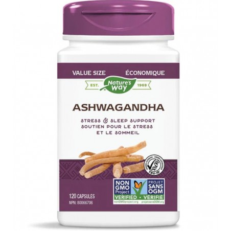 Nature's Way Ashwagandha 120 Vegi Capsules | Unbeatable Prices, Daily Deals | VITASHOP