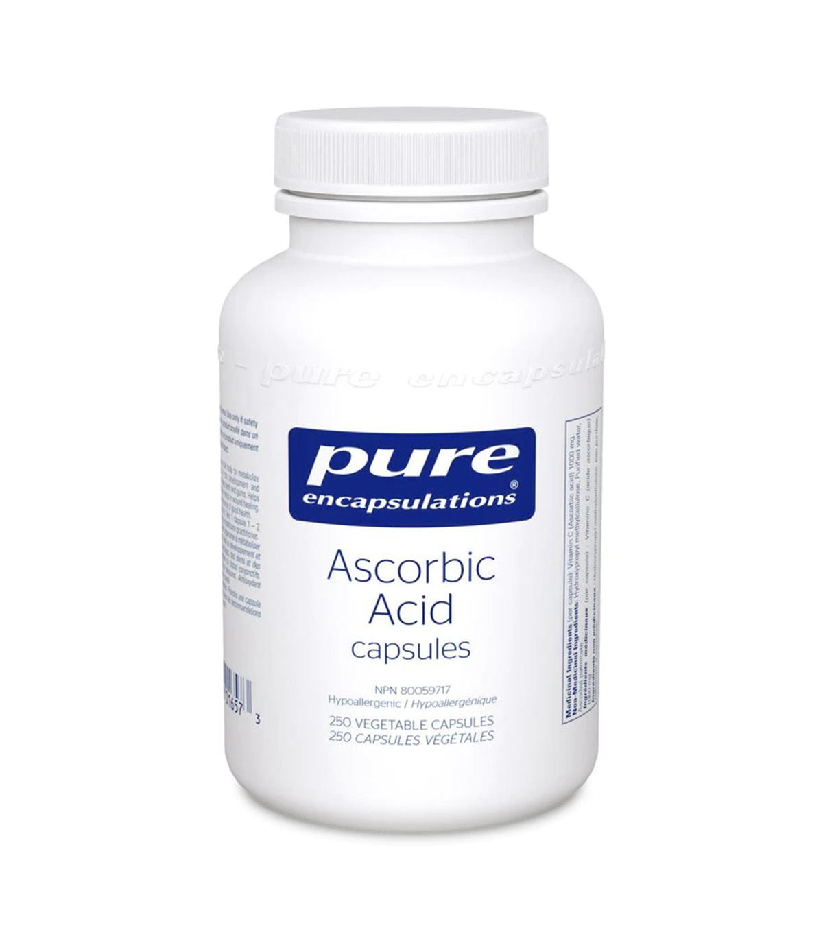 Pure Encapsulations Ascorbic Acid 250 Capsules | Unbeatable Prices, Daily Deals | VITASHOP