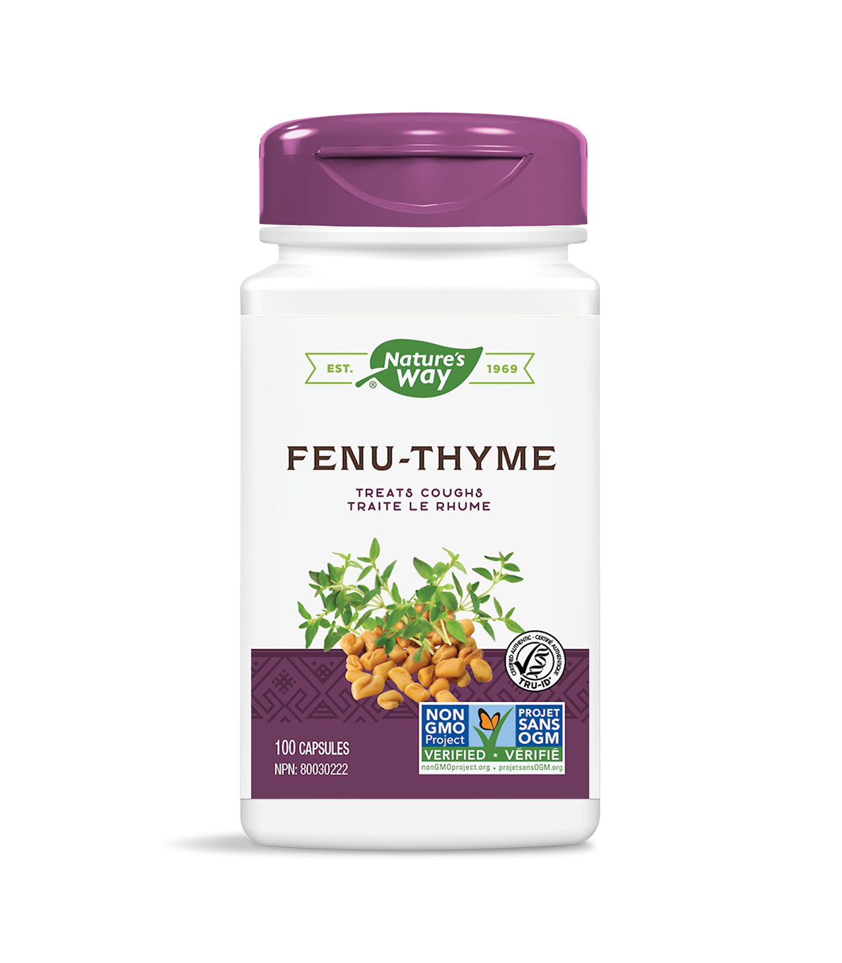 Nature's Way Fenu-Thyme 100 Vegi Capsules | 每天不同折扣, 全网最低价格 | 种类齐全的保健品店铺 VITASHOP, 只有你想不到, 没有你买不到 !