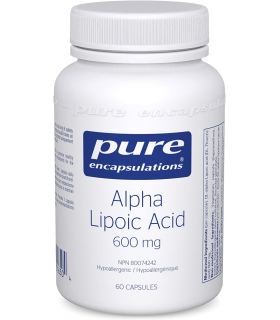Pure Encapsulations Alpha Lipoic Acid 600 mg 60 Capsules | 每天不同折扣, 全网最低价格 | 种类齐全的保健品店铺 VITASHOP, 只有你想不到, 没有你买不到 !