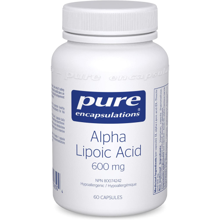 Pure Encapsulations Alpha Lipoic Acid 600 mg 60 Capsules | 每天不同折扣, 全网最低价格 | 种类齐全的保健品店铺 VITASHOP, 只有你想不到, 没有你买不到 !