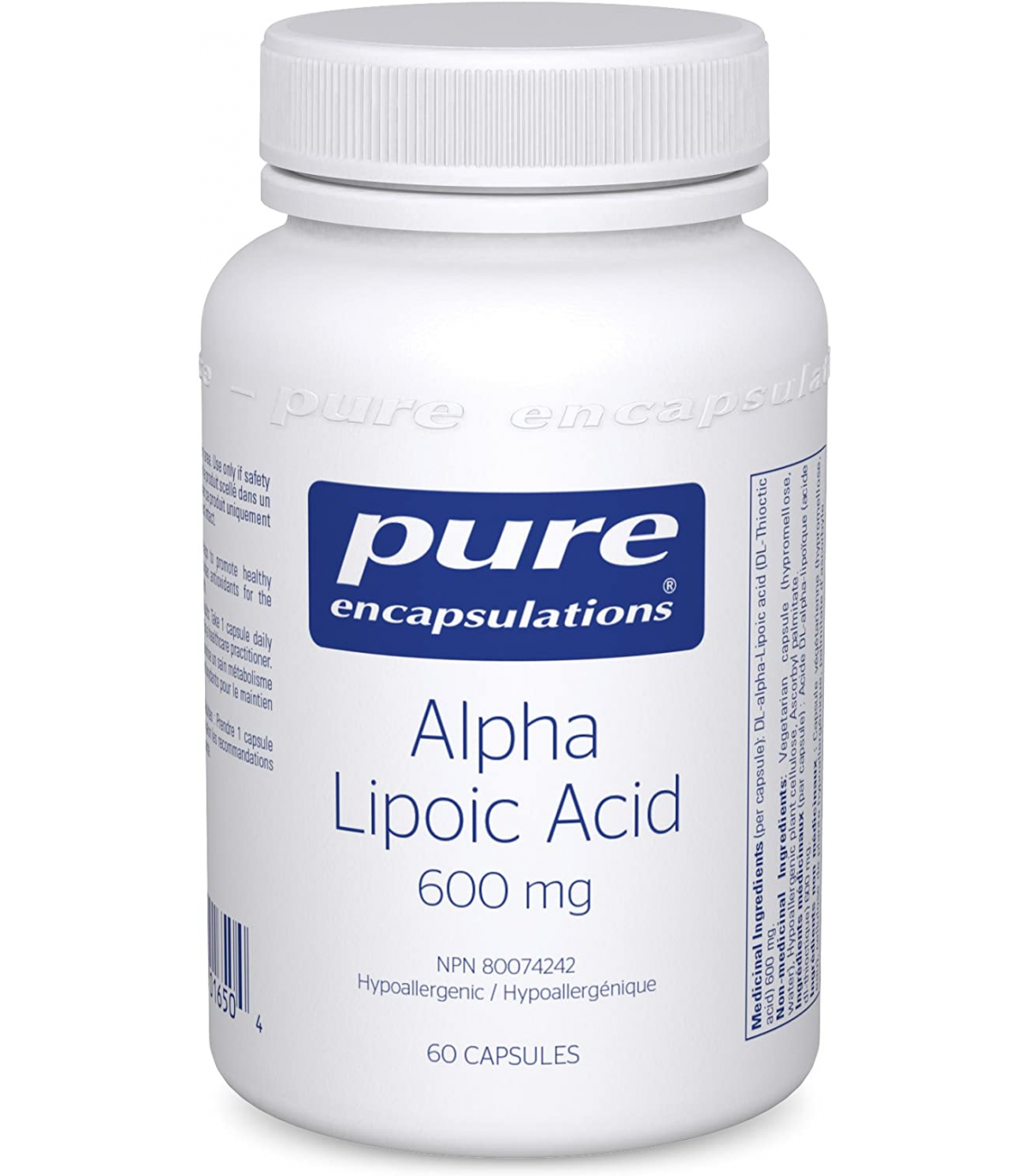 Pure Encapsulations 퓨어 인캡슐레이션 알파 리포산 600mg 60캡슐 | 매일 업데이트되는 특가 상품 | VITASHOP