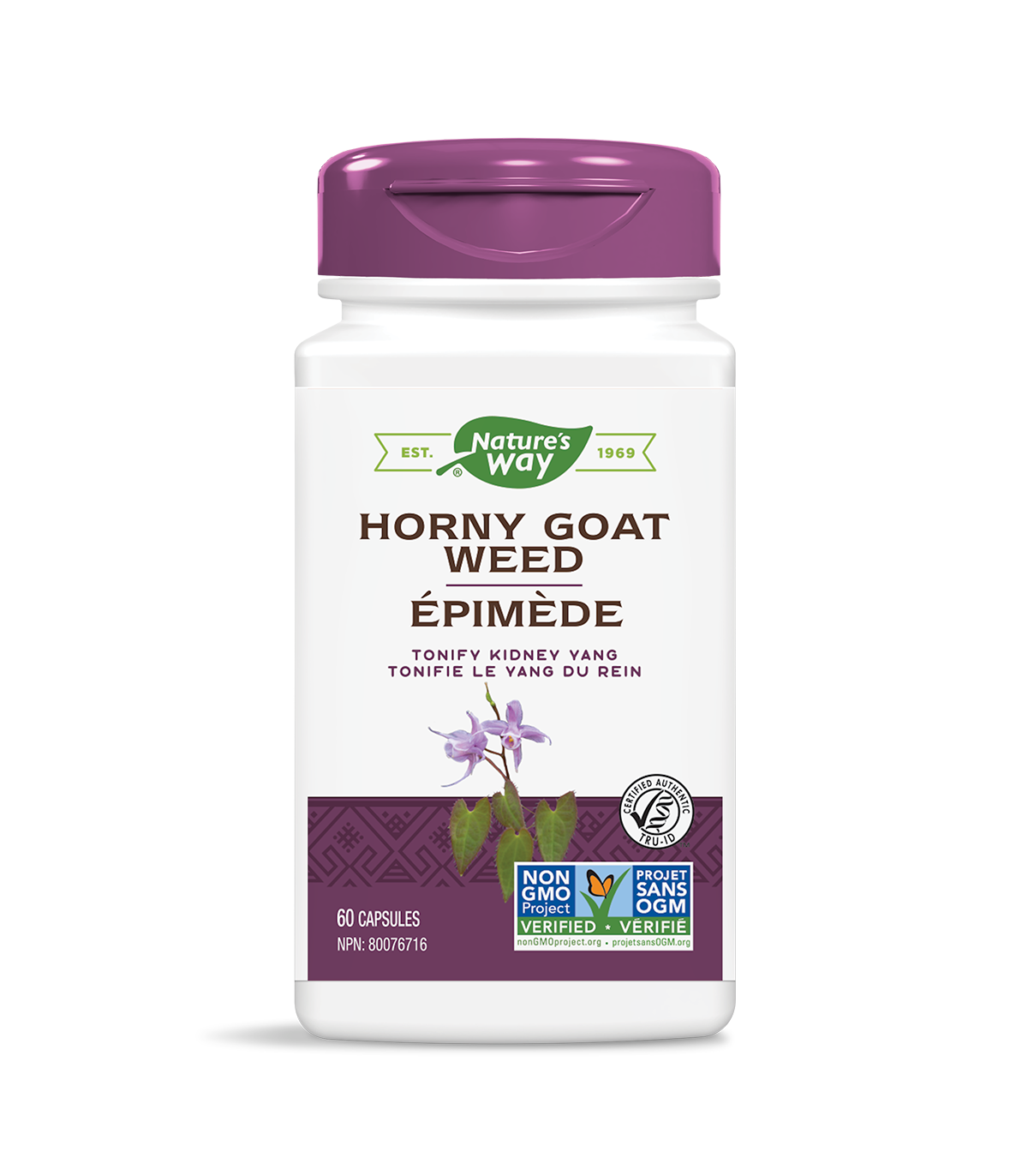 Horny Goat Weed 60 Vegi Capsules | Safest & Easiest Shopping Vitamins Online | VITASHOP