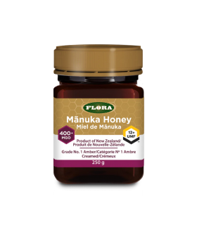 Flora 마누카 꿀 MGO 400+/12+ UMF 250 g | 매일 업데이트되는 특가 상품 | VITASHOP
