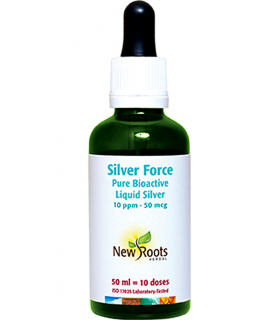 New Roots Silver Force Pure Bioactive Liquid Silver 10 ppm 50 mcg 50 ml | 每天不同折扣, 全网最低价格 | 种类齐全的保健品店铺 VITASHOP, 只有你想不到, 没有你买不到 !