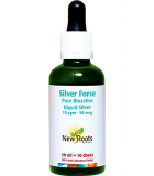 Silver Force Pure Bioactive Liquid Silver 10 ppm 50 mcg 50 ml | Safest & Easiest Shopping Vitamins Online | VITASHOP