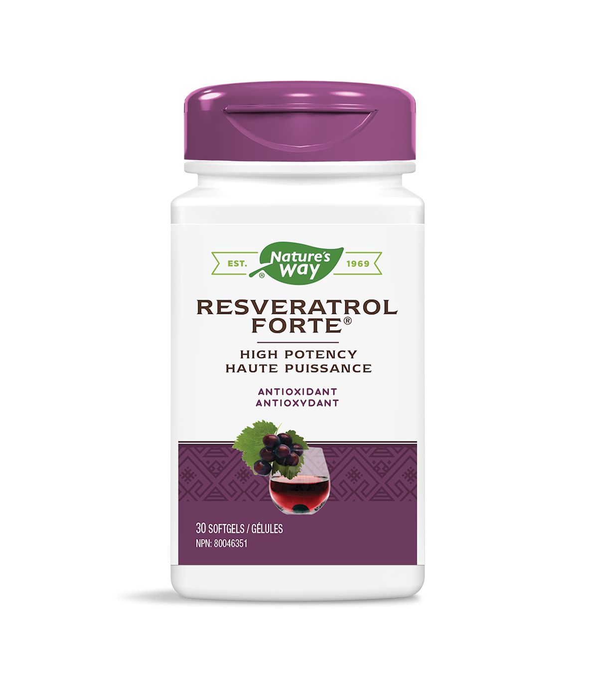 Nature's Way Resveratrol-forte® 175 mg 30 Softgels | 每天不同折扣, 全网最低价格 | 种类齐全的保健品店铺 VITASHOP, 只有你想不到, 没有你买不到 !
