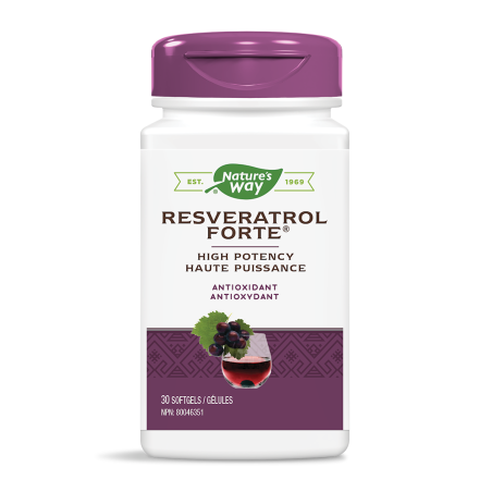 Nature's Way Resveratrol-forte® 175 mg 30 Softgels | 每天不同折扣, 全网最低价格 | 种类齐全的保健品店铺 VITASHOP, 只有你想不到, 没有你买不到 !