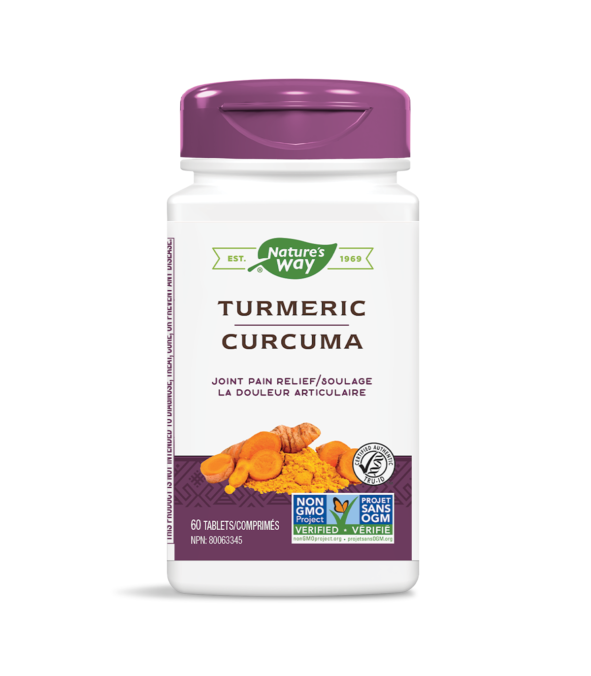 Turmeric 60 Veg Tablets | Safest & Easiest Shopping Vitamins Online | VITASHOP