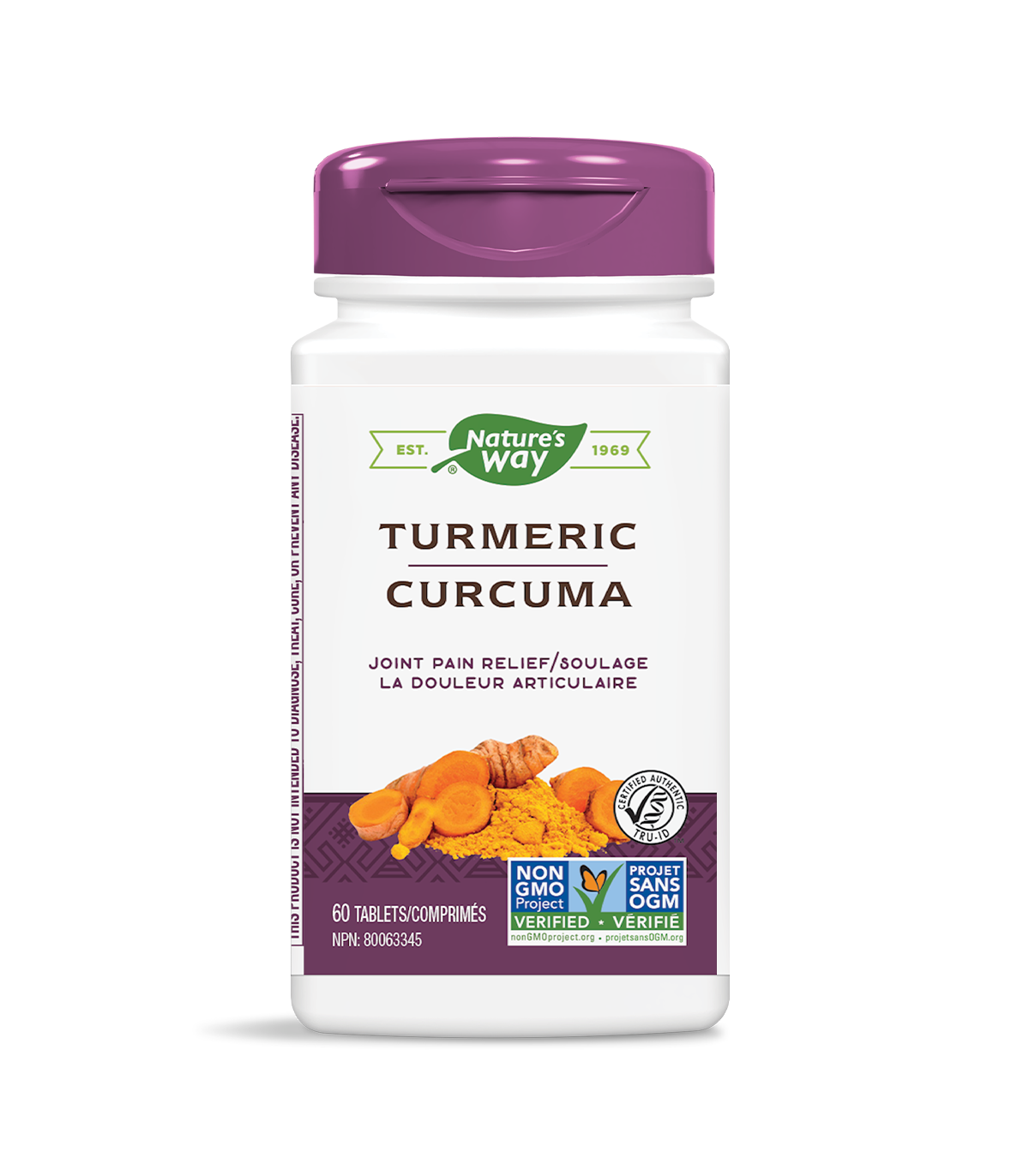Turmeric 60 Veg Tablets | Safest & Easiest Shopping Vitamins Online | VITASHOP