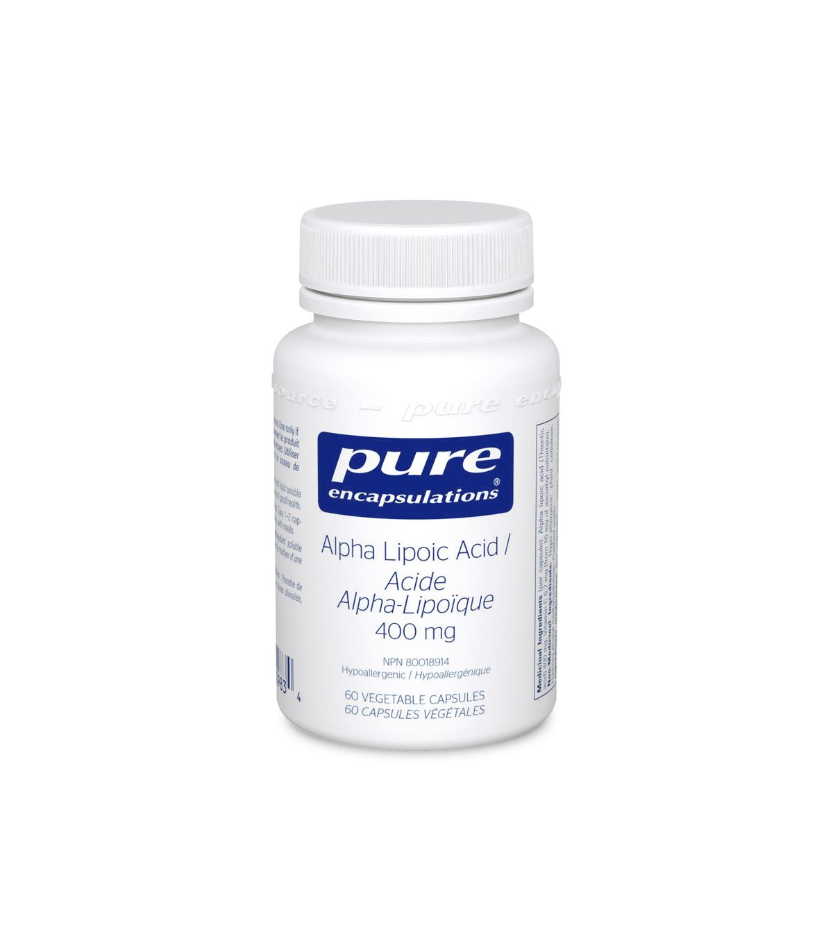 Alpha Lipoic Acid 400 mg 60 Capsules | Safest & Easiest Shopping Vitamins Online | VITASHOP