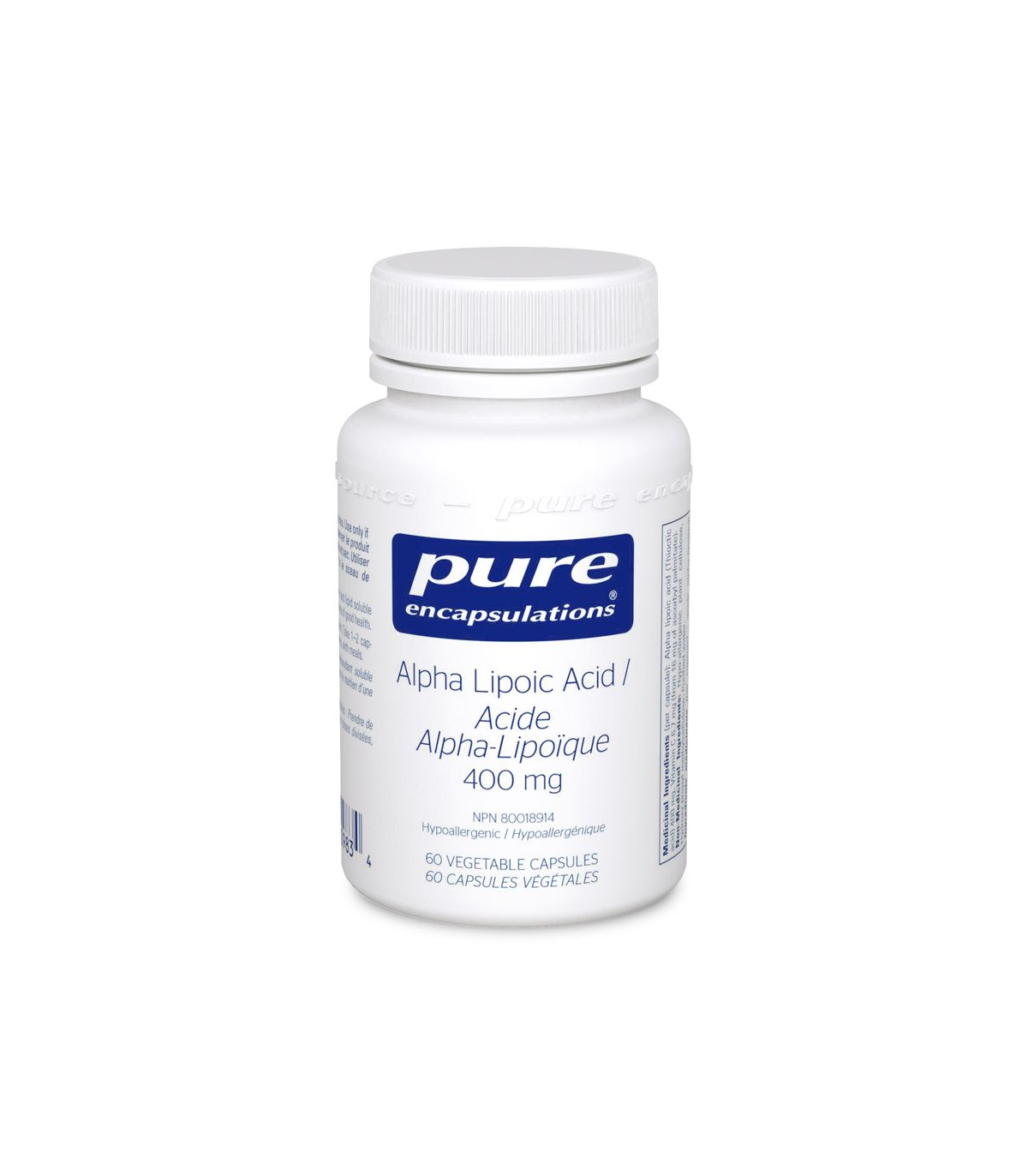 Alpha Lipoic Acid 400 mg 60 Capsules | Safest & Easiest Shopping Vitamins Online | VITASHOP