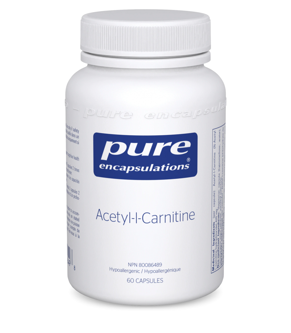Acetyl-l-Carnitine 60 Capsules | Safest & Easiest Shopping Vitamins Online | VITASHOP