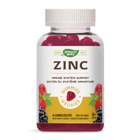 Nature's Way ZincGummies Mixed Berry 60 Gummies | Unbeatable Prices, Daily Deals | VITASHOP