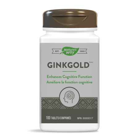 Nature's Way 네이처스 웨이 Ginkgold® 60mg 100정 | 매일 업데이트되는 특가 상품 | VITASHOP