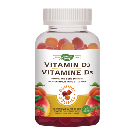 Nature's Way Vitamin D 60 Gummies | 每天不同折扣, 全网最低价格 | 种类齐全的保健品店铺 VITASHOP, 只有你想不到, 没有你买不到 !