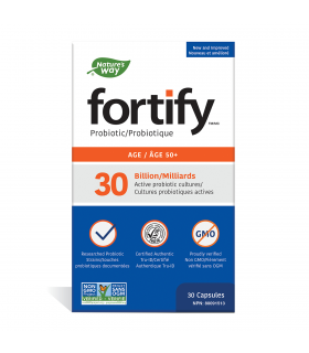 Nature's Way Fortify® 30 Billion Age 50+ Probiotic 30 Vegi Capsules | 每天不同折扣, 全网最低价格 | 种类齐全的保健品店铺 VITASHOP, 只有你想不到, 没有你买不到 !