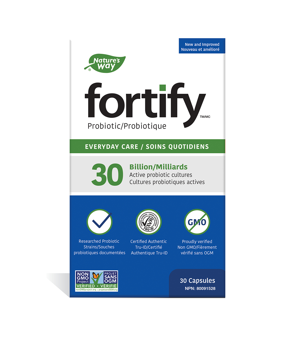 Nature's Way Fortify® 30 Billion Probiotic 30 Vegi Capsules | 每天不同折扣, 全网最低价格 | 种类齐全的保健品店铺 VITASHOP, 只有你想不到, 没有你买不到 !