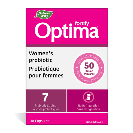 Nature's Way 네이처스 웨이 Fortiy® Optima 여성용 500억 베지 캡슐 30개 | 매일 업데이트되는 특가 상품 | VITASHOP