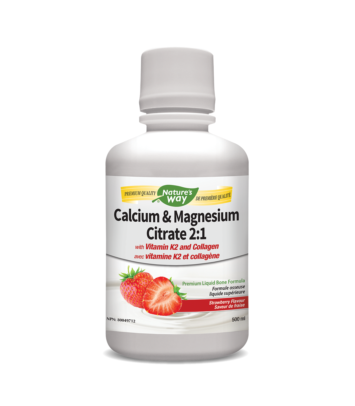Nature's Way Cal Mag wK2 Liquid Strawberry 500 ml | Unbeatable Prices, Daily Deals | VITASHOP