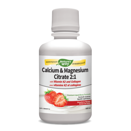 Nature's Way Cal Mag wK2 Liquid Strawberry 500 ml | Unbeatable Prices, Daily Deals | VITASHOP