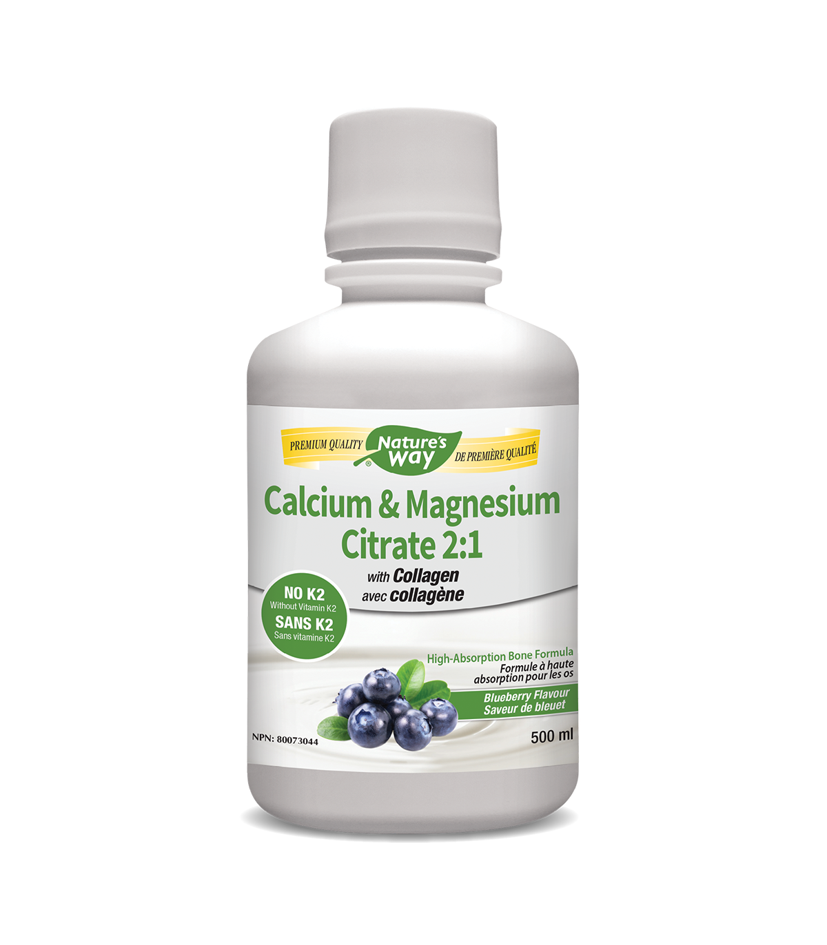 Nature's Way 네이처스 웨이 Cal Mag No-K2 리퀴드 블루베리 500ml | 매일 업데이트되는 특가 상품 | VITASHOP