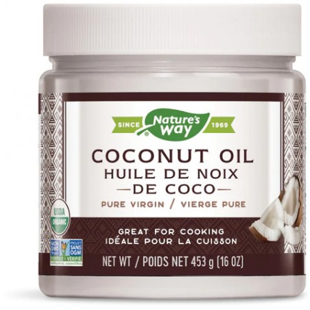 Nature's Way Coconut Oil-Organic Pure Virgin 454 g | 每天不同折扣, 全网最低价格 | 种类齐全的保健品店铺 VITASHOP, 只有你想不到, 没有你买不到 !