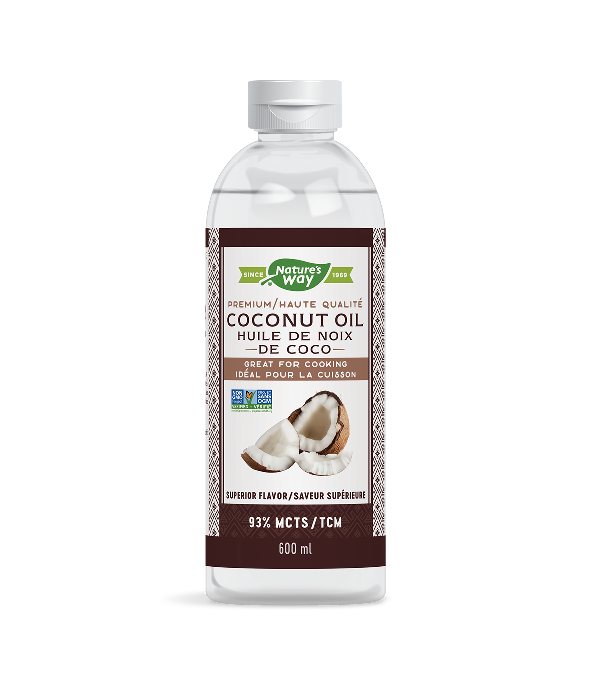 Liquid Coconut Oil 600 ml | Safest & Easiest Shopping Vitamins Online | VITASHOP
