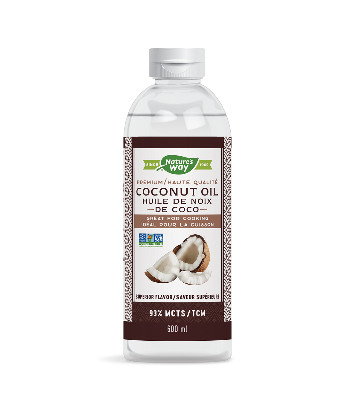Liquid Coconut Oil 600 ml | Safest & Easiest Shopping Vitamins Online | VITASHOP